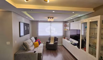 Apartamento 3 dormitórios (1 suíte), semi mobiliado com vaga coberta e escriturada, aceita pet, piscina, condominio com infra, churrasqueira