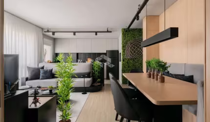 Apartamento mobiliado em Canoas com 2 dormitórios, vaga de garagem e financiamento facilitado