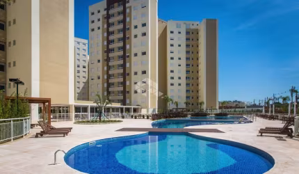 Apartamento de 60,61 m² 02(dois) dormitórios sendo 01(uma) suíte, 01(uma) vaga de garagem, churrasqueira.