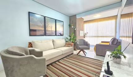 Apartamento à venda em Canoas - 2 dormitórios, 1 suíte, sacada gourmet, 77m² privativos, 1 vaga coberta - Bairro Nossa Senhora das Graças
