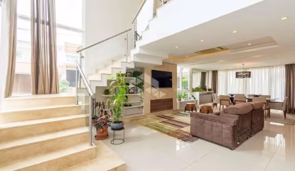 Casa de alto padrão à venda no Condomínio Quintas do Lago, Bairro Marechal Rondon, Canoas/RS - Aceita financiamento
