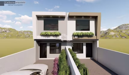 Sobrado novo com 65,80 m² e 2 dormitórios - São José, Canoas/RS.