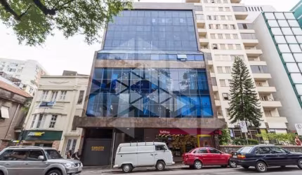 SALA/CONJUNTO COMERCIAL À VENDA, COM VAGA DE GARAGEM, ELEVADOR E PORTARIA, LOCALIZADO EM FRENTE À SANTA CASA