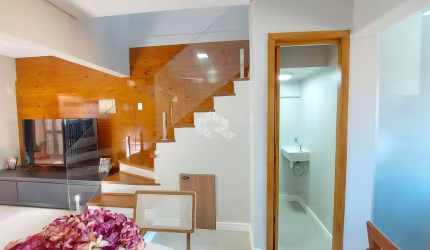 Apartamento/Estúdio com 55,91m² 02 Dorm  e 01 Vaga coberta - Jardim do Salso