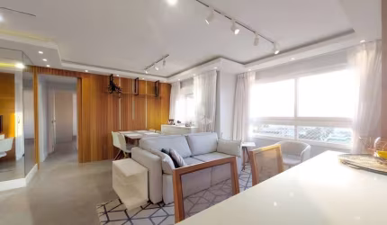 Apartamento com 3 dormitórios transformado em 2, 1 suíte, 2 vagas cobertas, infra completa