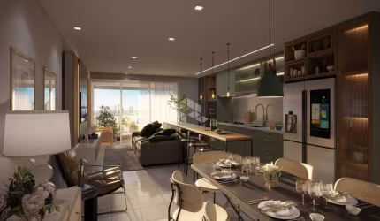 Apartamento com 2 dormitórios sendo 1 suíte e terraço no bairro Pio X em Caxias do Sul