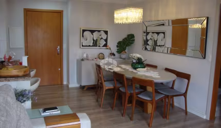 apartamento 02 dormitórios com 70m² privativos,  box duplo cobertos