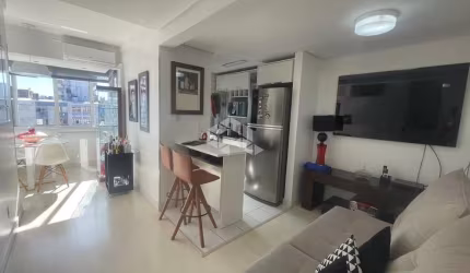 Apartamento 1dormitorio mobiliado 2 vagas á venda Edifício Lótus Bairro  Cidade Baixa - Poa