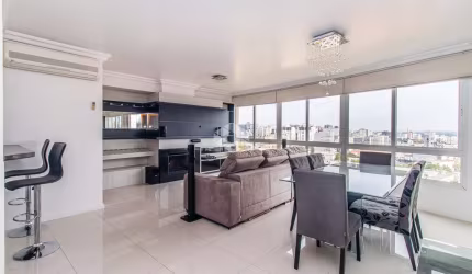 Apartamento com vista panorâmica da cidade