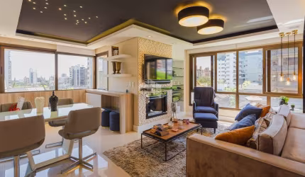 Apartamento Mobiliado de 2 dormitorios e 2 vagas na Casemiro de Abreu Bairro Bela Vista