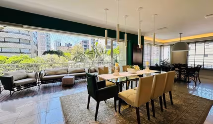 APARTAMENTO A VENDA DE 270 M2 PRIVATIVOS COM 4 SUITES E 4 VAGAS INDIVIDUAIS NA RUA ENGENHEIRO OLAVO NUNES - CHATEAU BONARD