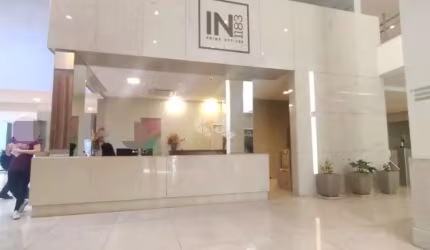 Excelente sala comercial de 37,56m² privativos com vaga na Avenida Independência, no IN 1183 PRIME OFFICES