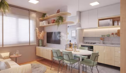 Apartamento de 2 Dormitórios com Churrasqueira em Gravataí