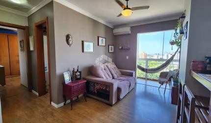 Apartamento semi mobiliado com 2 dormitórios e 2 vagas