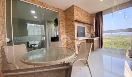 Apartamento Andar Alto Quadra Mar com 2 suítes e 2 vagas de garagem em Itapema/SC