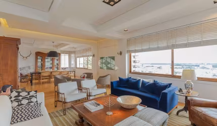 Apartamento de 3 suítes com vista panorâmica no Moinhos de Vento