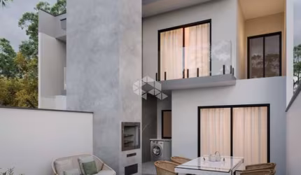Casa com 2 quartos à venda na Rua Vidal Vicente Andrade, 1, Sertão do Maruim, São José, 124 m2 por R$ 843.000