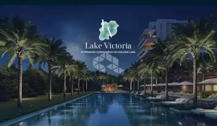 Lake Victória, 4 suítes, varanda, churrasqueira, 3 vagas e vista para o Guaíba