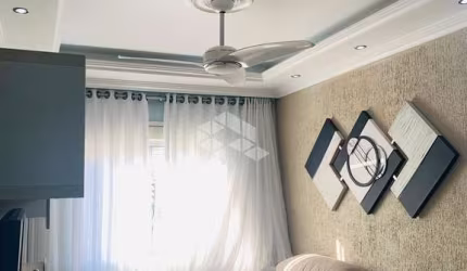 Apartamento 2 dormitórios / Quartos com vaga de garagem coberta, Semi Mobiliado - Residencial Atlanta