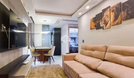 Apartamento Semi Mobiliado, 2 quartos e 1 vaga para carro
