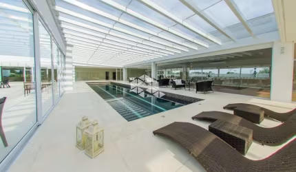 Terreno em condomínio fechado com 352 m² privativo, Reserva do Lago - Nova Santa Rita