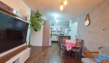 Apartamento semi mobiliado, 2 dormitórios, São Sebastião em Esteio