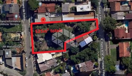 Terreno de 525m², no bairro Jardim Sabará em Porto Alegre RS