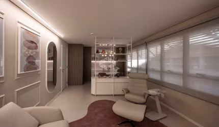 Sala comercial de 47,27 m² com 1 vaga de garagem no bairro Rio Branco