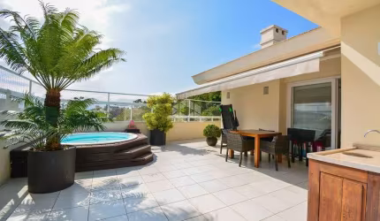 Cobertura com 3 dormitórios/quartos e sendo 3 suítes A Venda - Itacorubi, Florianópolis SC