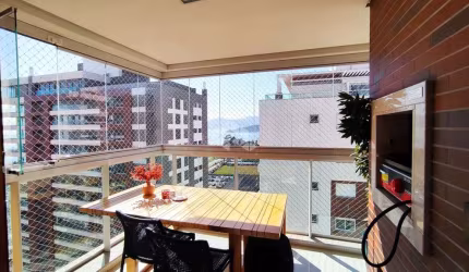 APARTAMENTO DE ALTO PADRÃO SEMIMOBILIADO COM 2 QUARTOS SENDO 1 SUÍTE 2 VAGAS DE GARAGEM NO BAIRRO AGRONÔMICA EM FLORIANÓPOLIS/SC