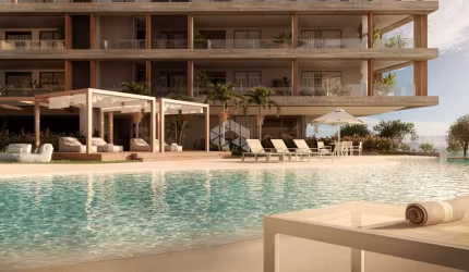 APARTAMENTO STUDIO NO MAKAI BEACH FRONT RESORT NO NOVO CAMPECHE EM FLORIANÓPOLIS/SC