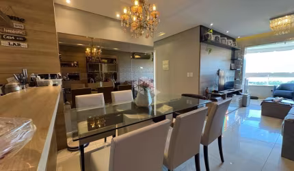 APARTAMENTO COM VISTA MAR  3 QUARTOS SENDO 1 SUÍTE E 2 VAGAS NO PANTANAL FLORIANÓPOLIS