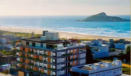 Apartamentos à venda em Imbituba com vista para o mar à uma quadra da praia e área de lazer completa