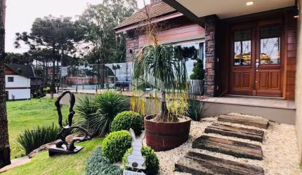 Casa 5 suítes, 567m² privativos, no Condomínio Aspen Mountain, em Gramado