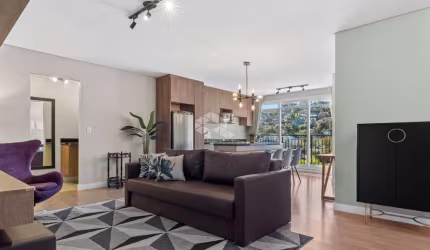 Apartamento 2 dormitórios, novo, mobiliado, 80,71m², 1 vaga, próximo ao Centro de Gramado