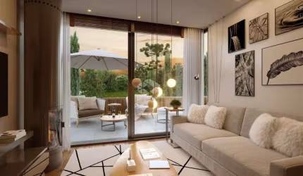 Apartamento de 2 dormitórios (1 suítes),  51,50m² em Gramado, a 5 minutos da Rua Coberta