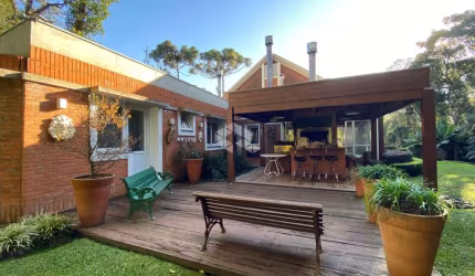 Casa 4 dormitórios com 440,16m² privativos no Condomínio Golf Club em Gramado