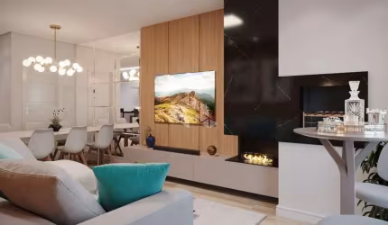 Apartamento 2 suítes, 75,22m² privativos, 1 vaga, no Centro de Gramado, a 5 minutos da Rua Coberta