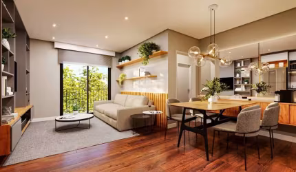 Apartamento 1 dormitório, 48,78m², 1 vaga, em Gramado