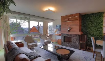 Apartamento 4 dormitórios,  310m² privativos, 2 vagas, no Centro de Gramado