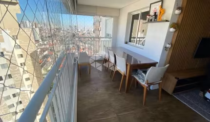 APARTAMENTO NA VILA CARRAO COM VARANDA GOURMET E 2 QUARTOS