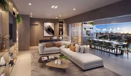 APARTAMENTO DE ALTO PADRÃO COM 127M²/ 4 DORMS NA PLANTA Á VENDA NO ACLIMAÇÃO