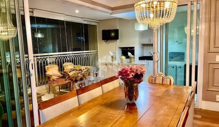 APARTAMENTO NO CONDOMINIO VERTICAL CONQUEST AO LADO DO PARQUE CERET COM 3 SUITES E 4 VAGAS