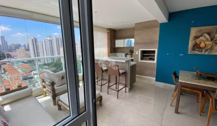 APARTAMENTO NO TATUAPÉ COM 4 SUITES SENDO SUITE E 2 VAGAS!