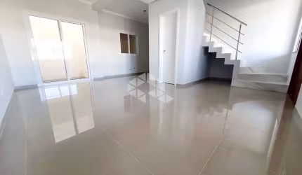 Sobrado novo 3 dormitórios sendo 1 suíte com closet no bairro Nossa Sra das Graças.