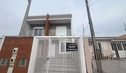 Sobrado novo 106,11m² 3 dormitórios sendo 1 sacada 1 vaga Bairro São José
