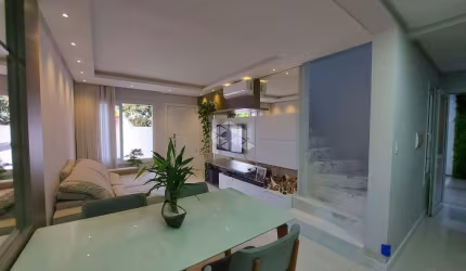 Sobrado semimobiliado com 130m² em condominio fechado no Bairro Niterói