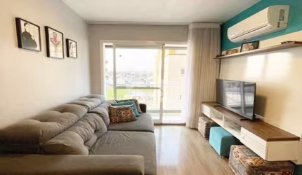 Apartamento semi mobiliado 73,79m²  03 dormitórios, 02 vagas no Centro de Canoas