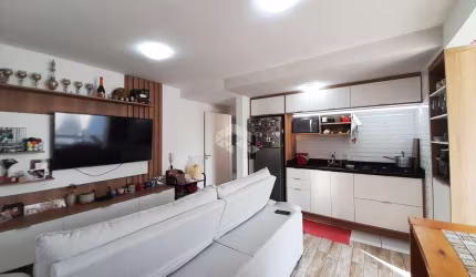 Apartamento 49,75m² 02 dormitórios 01 vaga no Bairro Estância Velha, em Canoas