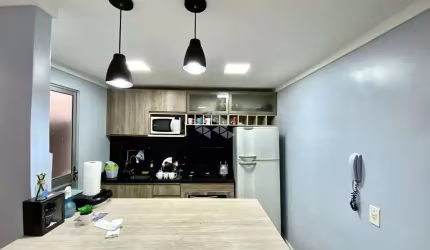 Apartamento térreo com pátio, dois quartos no bairro São José Canoas